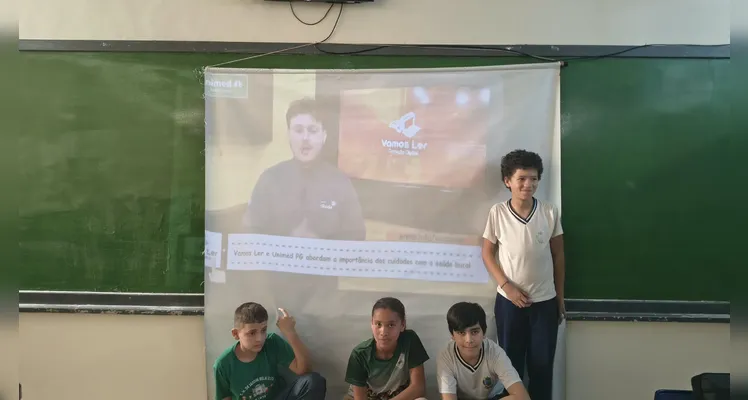 Confira a série de registros do amplo trabalho em sala de aula.
