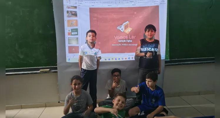 Confira a série de registros em sala de aula.