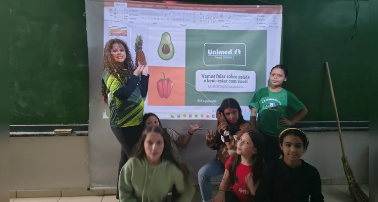Confira a série de registros em sala de aula.