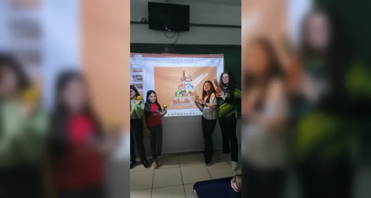 Confira a série de registros em sala de aula.
