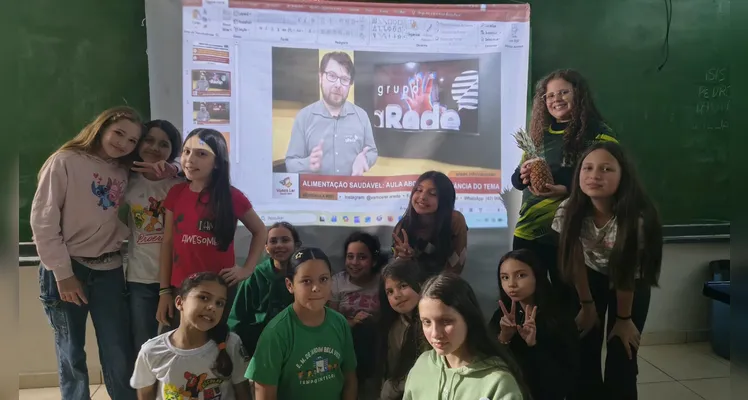 Confira a série de registros em sala de aula.