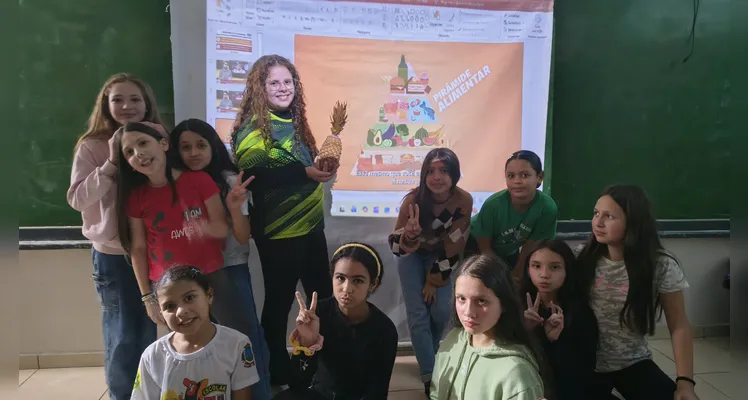 Confira a série de registros em sala de aula.