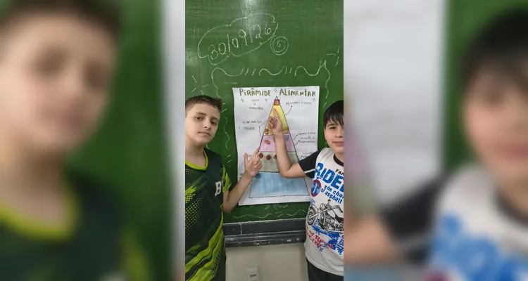 Confira a série de registros em sala de aula.