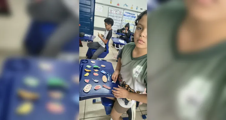 Confira a série de registros em sala de aula.