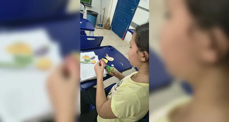 Confira a série de registros em sala de aula.