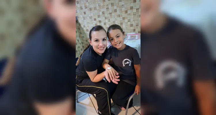 A comemoração reuniu praticantes, familiares, policiais militares, profissionais do projeto e colaboradores