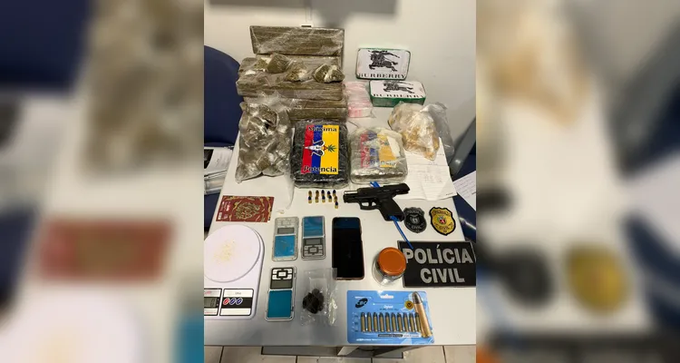 Suspeito de abastecer tráfico em Rebouças é preso com 16 kg de drogas