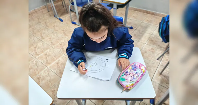 Confira os registros do trabalho em sala de aula.