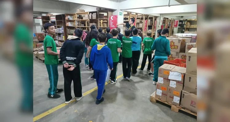 Confira os registros da saída a campo dos estudantes.