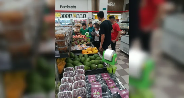 Confira os registros da saída a campo dos estudantes.