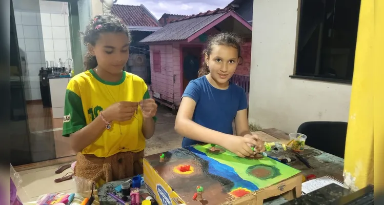 Confira a série de registros do trabalho.