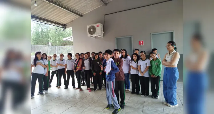 Confira a série de registros do trabalho dentro e fora da sala de aula.