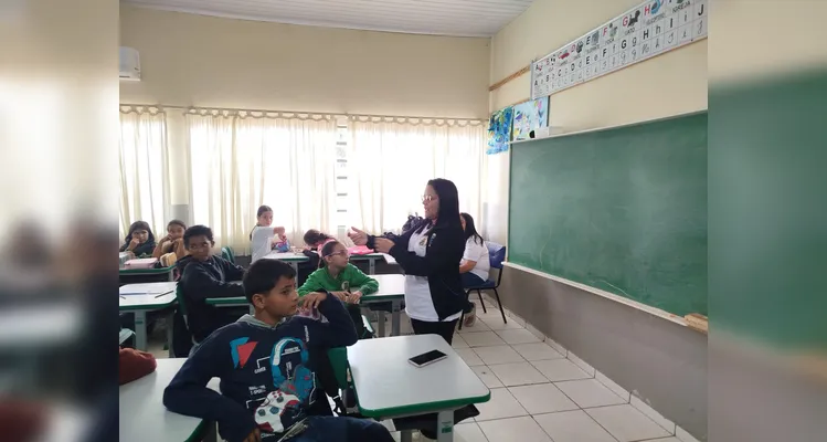 Confira a série de registros do trabalho dentro e fora da sala de aula.