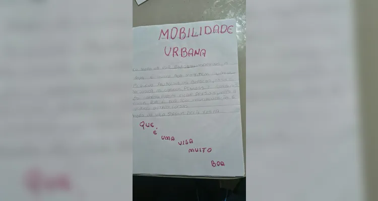 Confira a série de registros do trabalho.
