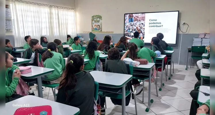 Confira os registros da proposta dentro e fora da sala de aula.
