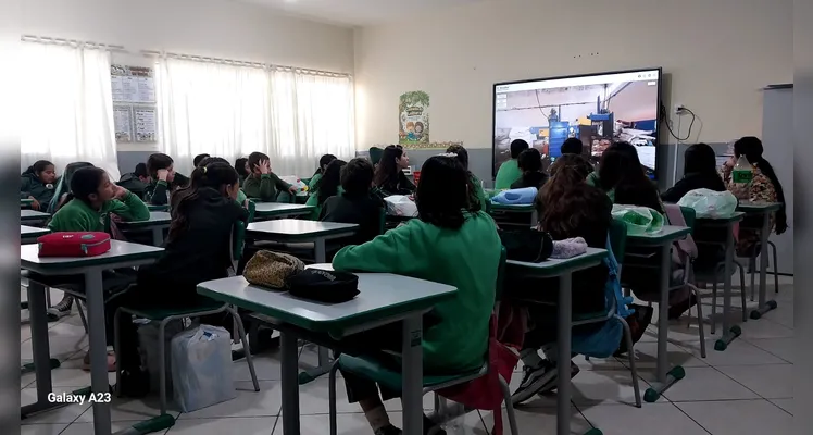 Confira os registros da proposta dentro e fora da sala de aula.