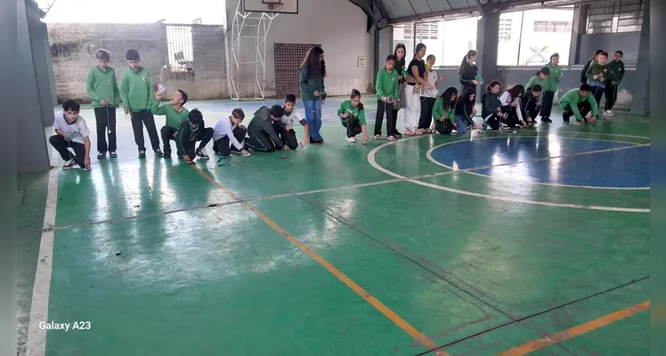 Confira os registros da proposta dentro e fora da sala de aula.