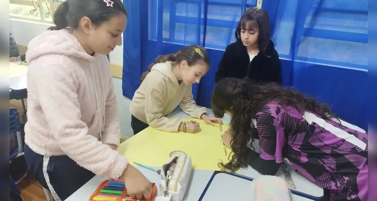 Confira os registros da ampla proposta em sala de aula.