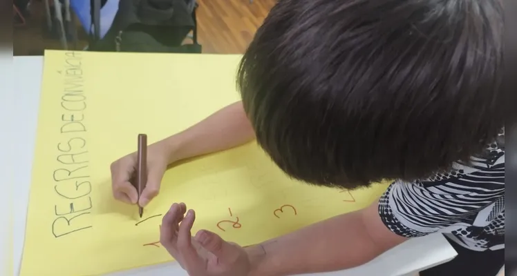 Confira os registros da ampla proposta em sala de aula.