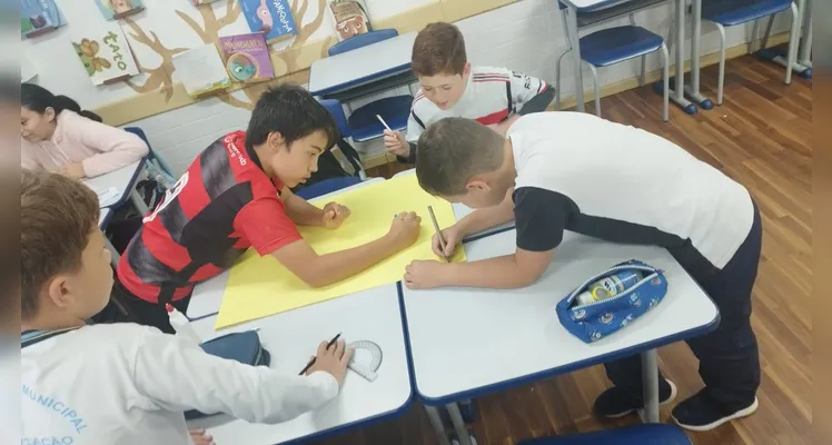 Confira os registros da ampla proposta em sala de aula.