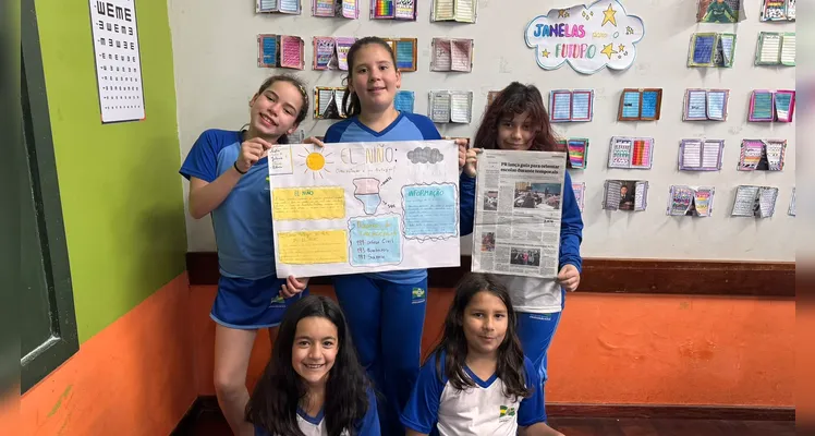 Veja os registros do trabalho em sala de aula.