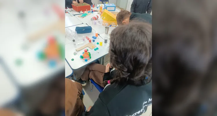 Confira os registros da proposta em sala de aula.