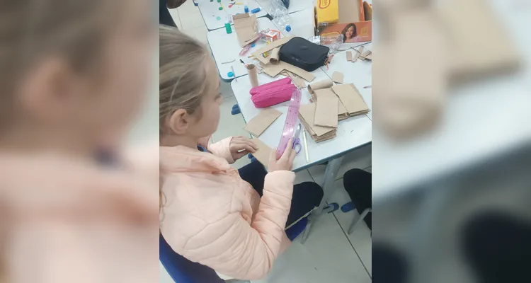 Confira os registros da proposta em sala de aula.