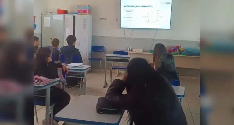 Confira os registros da proposta em sala de aula.