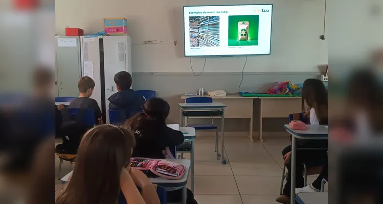 Confira os registros da proposta em sala de aula.