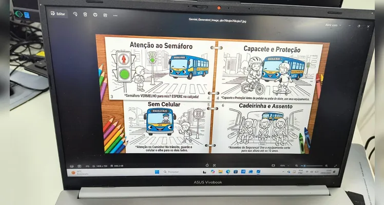 Confira os registros da proposta, dentro e fora da sala de aula.