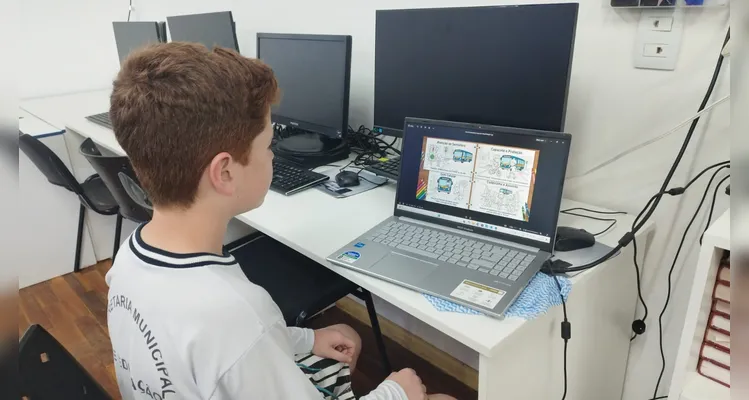 Confira os registros da proposta, dentro e fora da sala de aula.