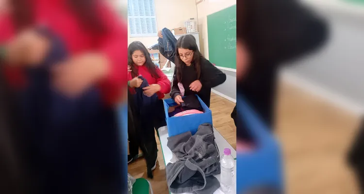 Confira a série de registros do amplo trabalho em sala de aula.