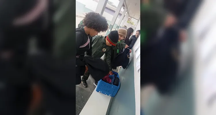 Confira a série de registros do amplo trabalho em sala de aula.