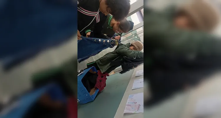 Confira a série de registros do amplo trabalho em sala de aula.