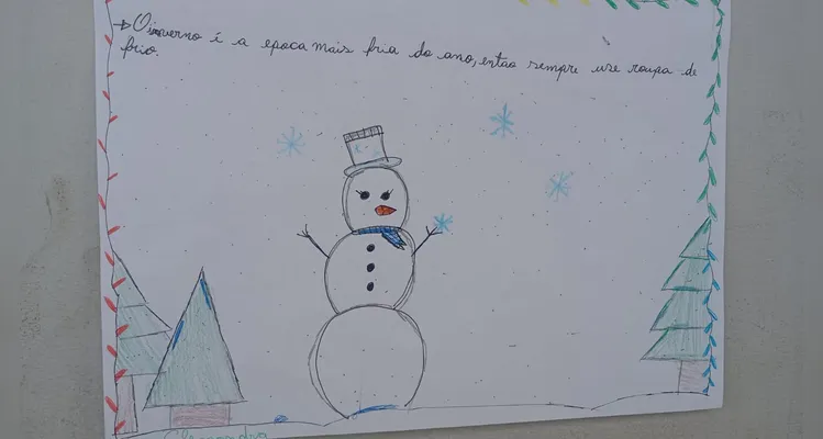 Confira a série de registros do amplo trabalho em sala de aula.