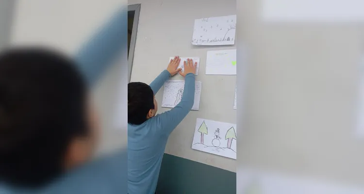 Confira a série de registros do amplo trabalho em sala de aula.