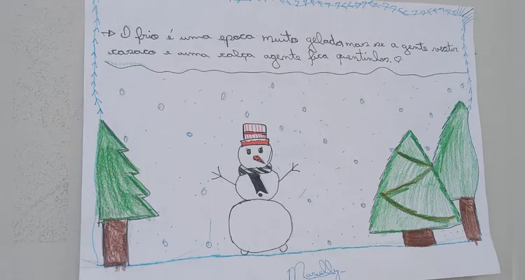 Confira a série de registros do amplo trabalho em sala de aula.