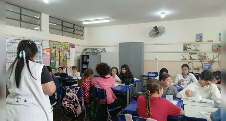 Confira a série de registros da ampla proposta fora da sala de aula.