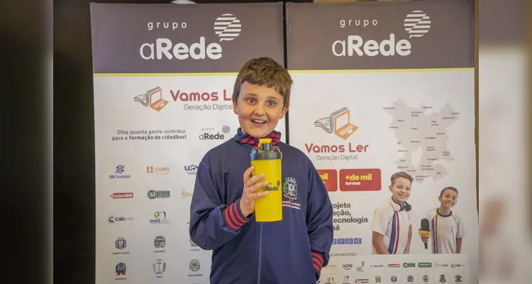 Confira a série de registros do momento especial com os estudantes.