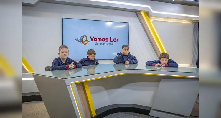 Confira a série de registros do momento especial com os estudantes.