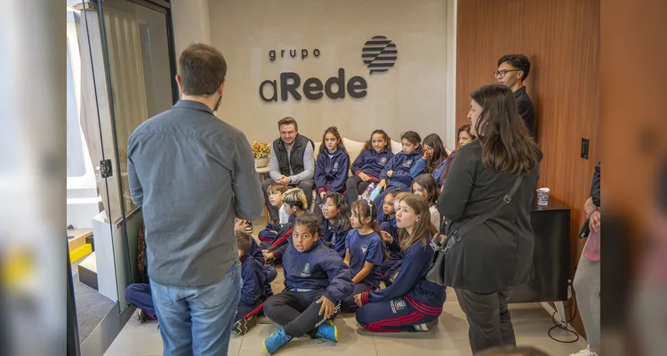 Confira a série de registros do momento especial com os estudantes.