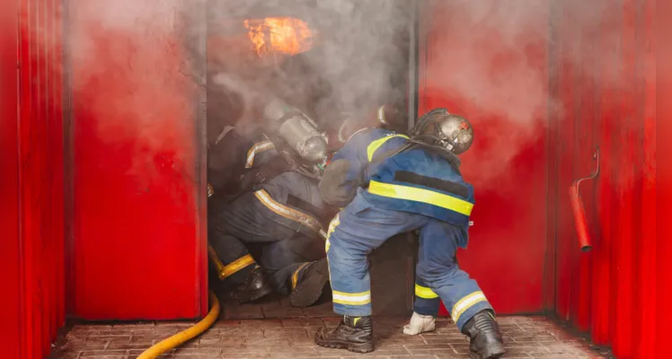 Estrutura do Corpo de Bombeiros Militar é instalada no Guatupê