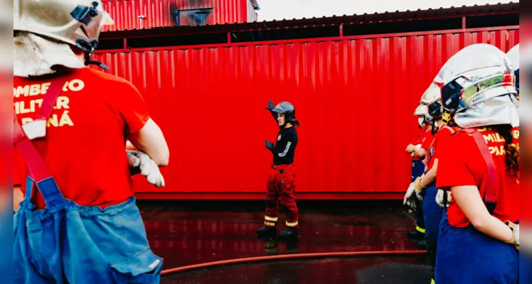 Estrutura do Corpo de Bombeiros Militar é instalada no Guatupê