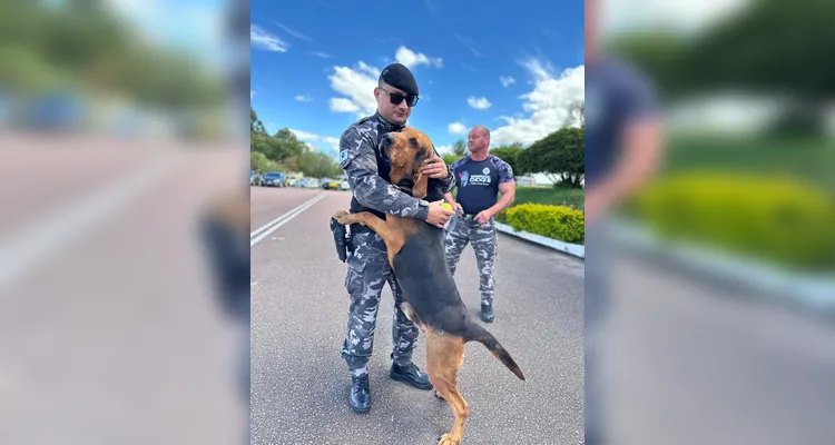 Polícia Militar recebe grupo de convivência com pessoa idosa do Sesc em PG