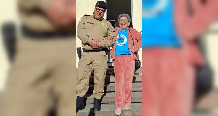 Polícia Militar recebe grupo de idosos do Sesc em Ponta Grossa