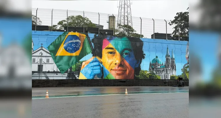 Confira mais imagens do mural.