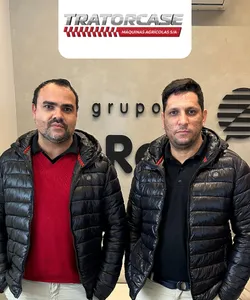 Jeferson Santos, Gerente Corporativo de Serviços, e Maicon Geovanni, Coordenador de Serviços em Ponta Grossa