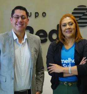 Bryan Rafael Messias e Rubia Daniela Messias, gerentes regionais da Prosul
