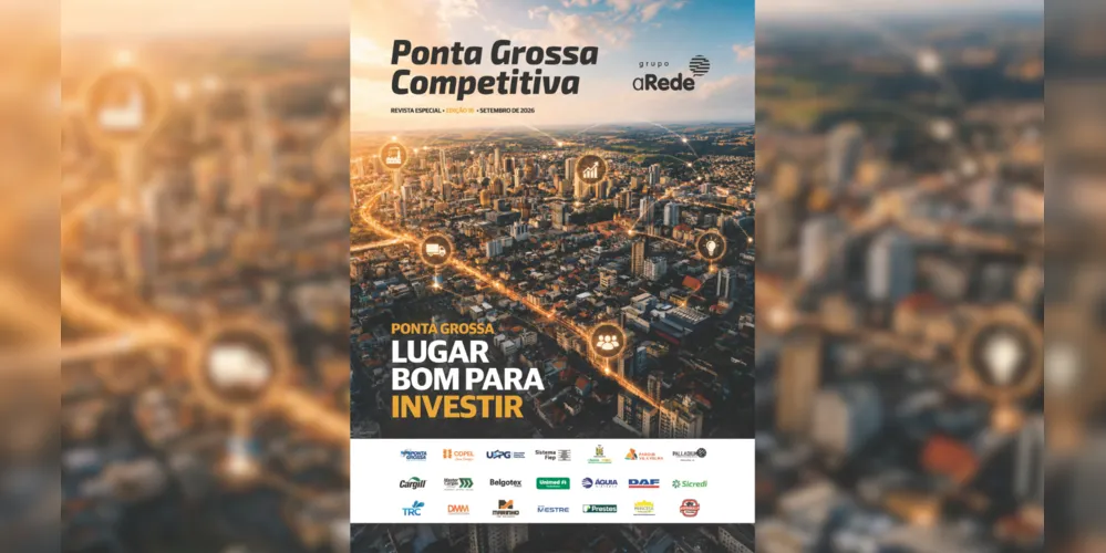 Grupo aRede lança 16ª edição da revista ‘Ponta Grossa Competitiva’