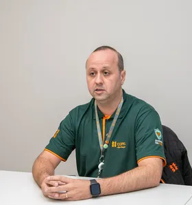 Rodrio Marcacine Resende, gerente executivo de Operação de Campo Centro-Sul da Copel